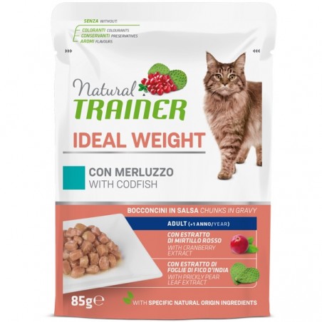 TRAINER NATURAL CAT IDEAL WEIGHT CODFISH SALSA BUSTA